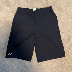 Black boys under armour shorts